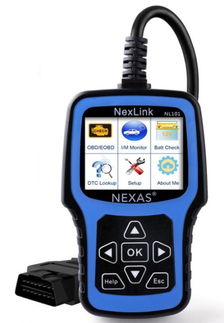 Suomenkielinen Vikakoodinlukija NexLink NL100