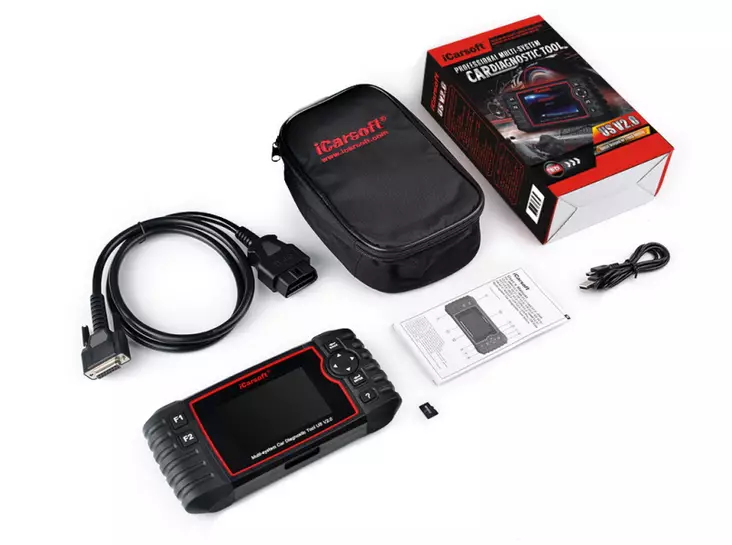 ICarsoft US V2.0 - GM/Ford/Chrysler/Jeep/Holden vikakoodinlukija (käytetty) - Käytetyt tuotteet - 721 - 1