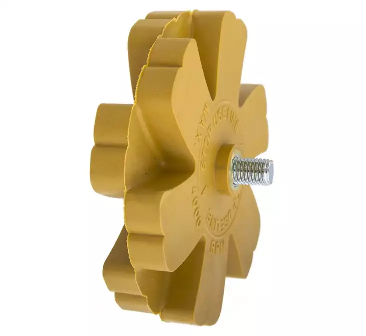 Porakäyttöinen liimanpoistolaikka, rupelimainen - Rengashuollon tarvikkeet - 1121 - 1