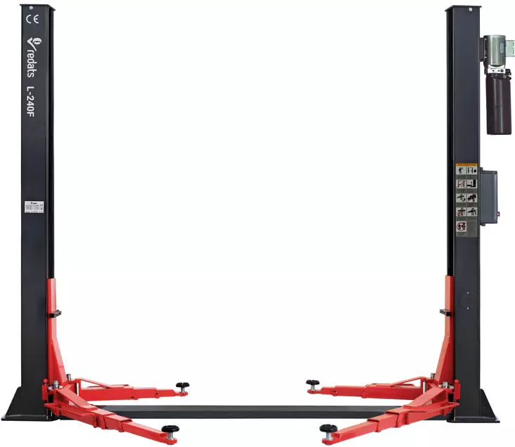 L-240F 2-pilarinostin, sähkölukollinen, 4000kg, 230 V - 2-Pilarinostimet - 934 - 1