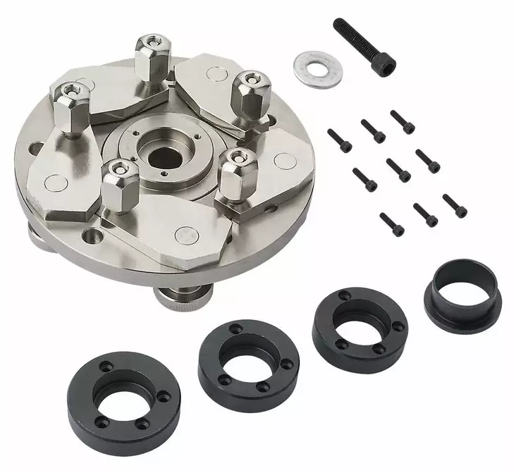 Tasapainotuskoneen kiinnityslaippa keskireiättömille vanteille 36/40mm akselille - Rengashuollon tarvikkeet - 574 - 1