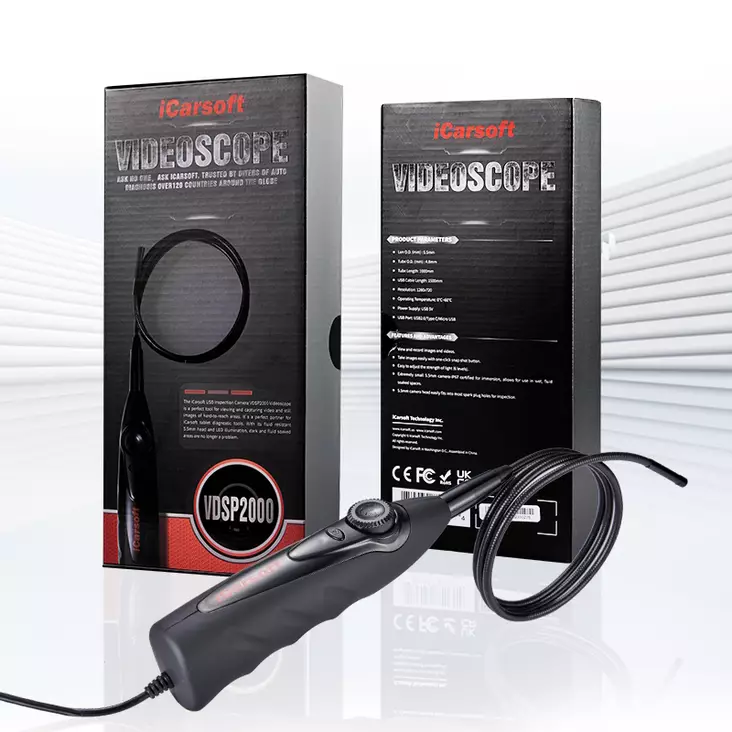 ICarsoft VDSP2000 videoskooppi CR MAX BT:lle - Vikakoodinlukijoiden varaosat - 1004 - 1