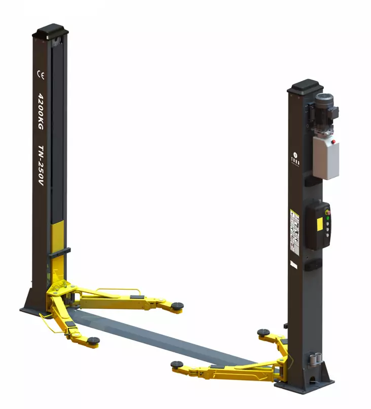 TUHA TN-250V 2-pilarinostin, sähkölukollinen, 4200kg, 400 V - 2-Pilarinostimet - 1084 - 1