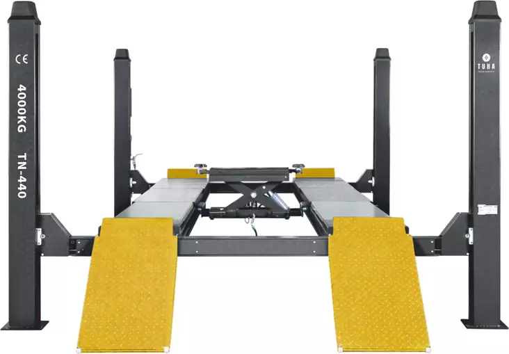 TUHA TN-440 4-pilarinostin, paineilmalukollinen, 4000kg, 400 V - 4-pilarinostimet - 835 - 1