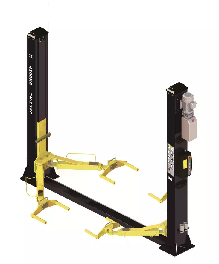 TUHA TN-250C 2-pilarinostin, sähkölukollinen, 4200kg, 400 V - 2-Pilarinostimet - 1085 - 1