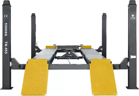 TUHA TN-455 4-pilarinostin, paineilmalukollinen, 5500kg, 400 V - 4-pilarinostimet - 836 - 1