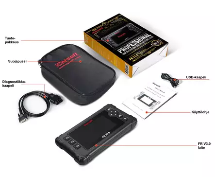 ICarsoft FR V3.0 - Citroen/Peugeot/Renault/Dacia vikakoodinlukija (käytetty) - Käytetyt tuotteet - 756 - 1