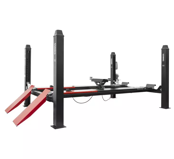 L-460 4-pilarinostin, manuaalinen lukituksen avaus, 5500kg, 400 V - 4-pilarinostimet - 1066 - 1