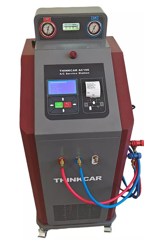 Thinkcar AC100, R134a ilmastoinnin huoltolaite - Ilmastoinnin huoltolaitteet R134a - 987 - 1