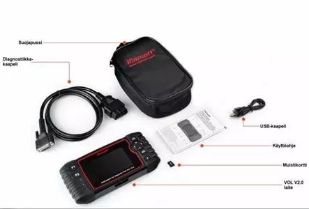 ICarsoft VOL V2.0 - Volvo/Saab vikakoodinlukija (käytetty) - Käytetyt tuotteet - 628 - 1