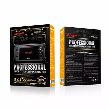 ICarsoft US V3.0 - GM/Ford/Chrysler vikakoodinlukija - Vikakoodinlukijat automerkeittäin - 609 - 2